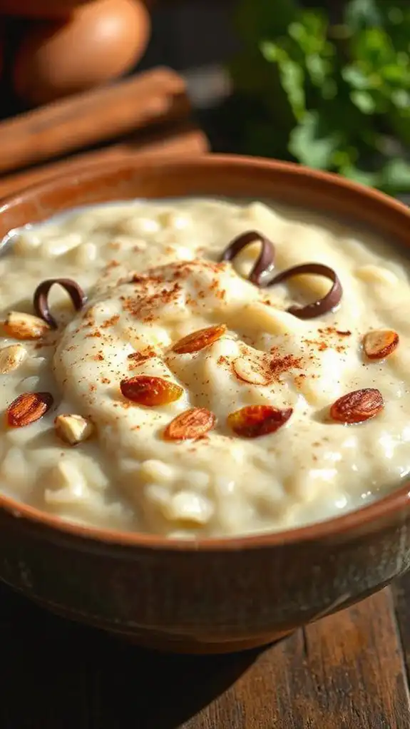 creamy italian rice dessert