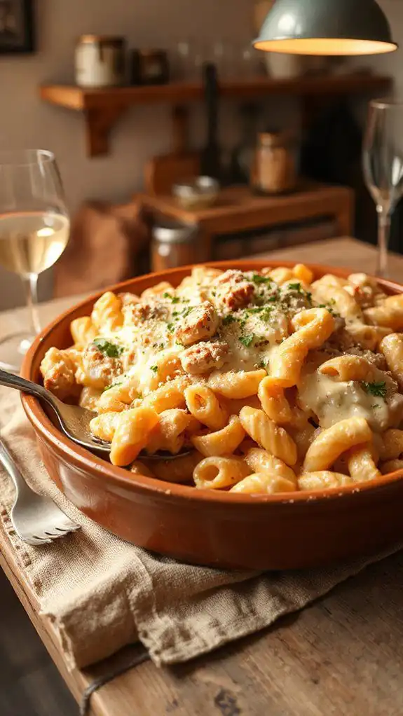 creamy pasta chicken casserole creamy pasta chicken casserole