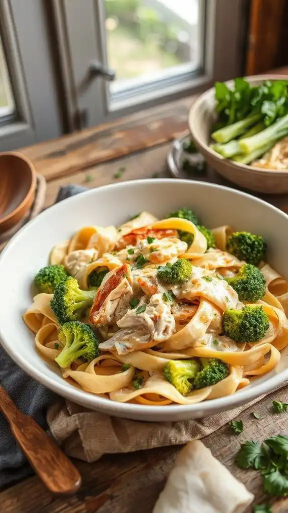 creamy pasta with chicken