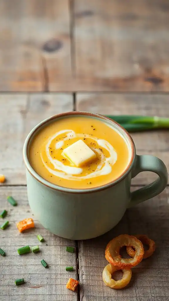 creamy potato leek soup