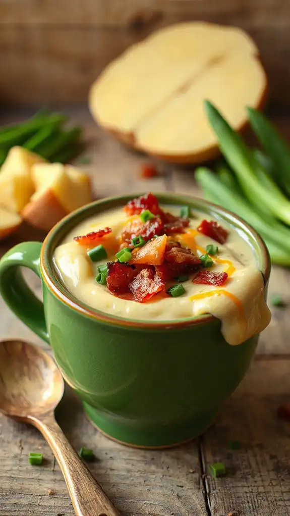 creamy potato soup recipe