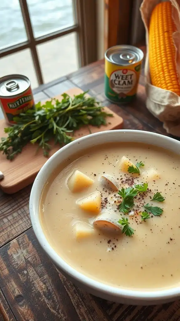 creamy seafood soup recipe
