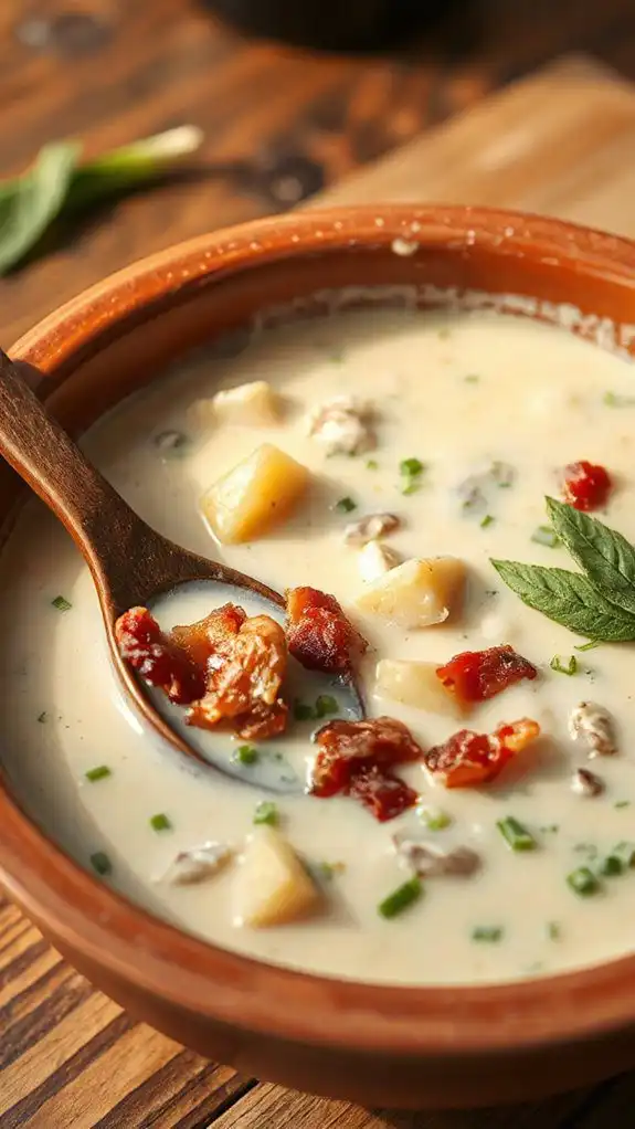creamy seafood soup recipe