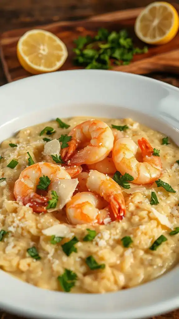 creamy shrimp and rice