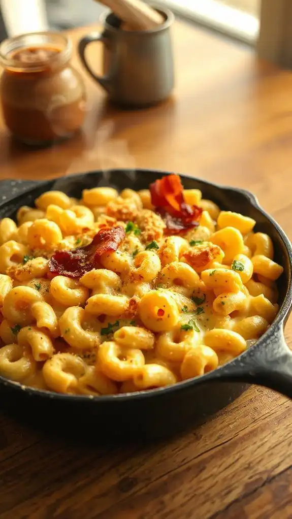 creamy skillet pasta dish