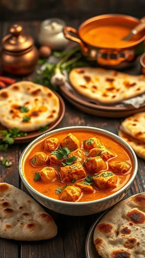 creamy spiced chicken curry