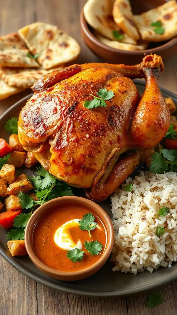 creamy spiced chicken curry