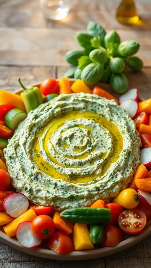 creamy spinach artichoke dip