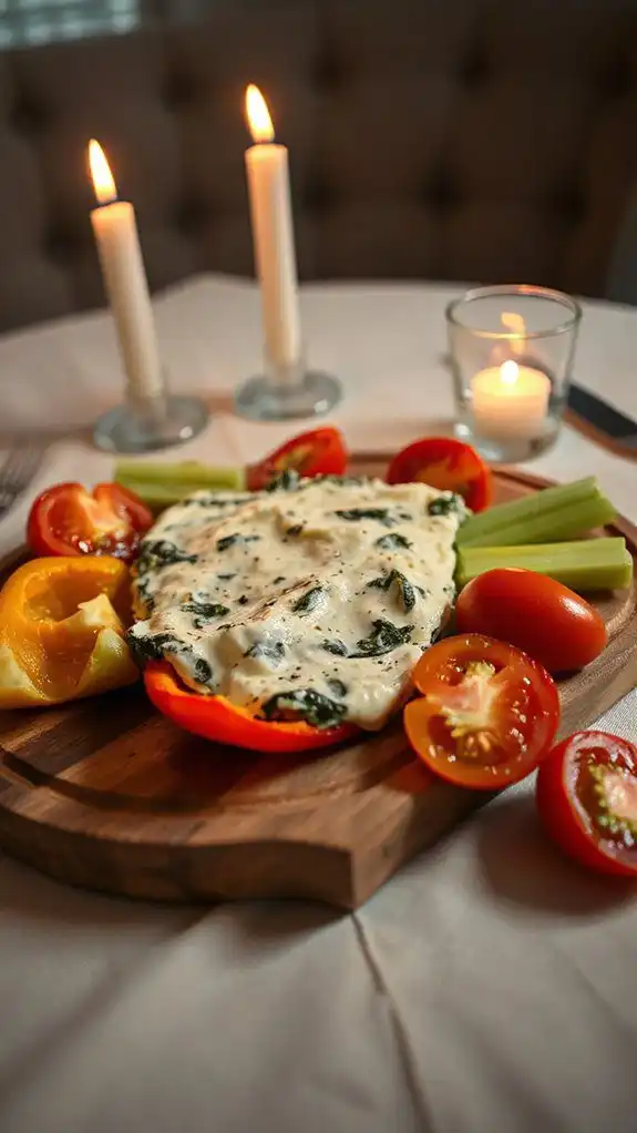 creamy spinach artichoke dip