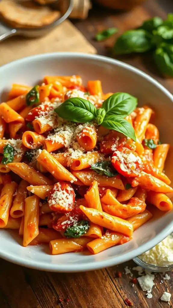 creamy tomato basil delight