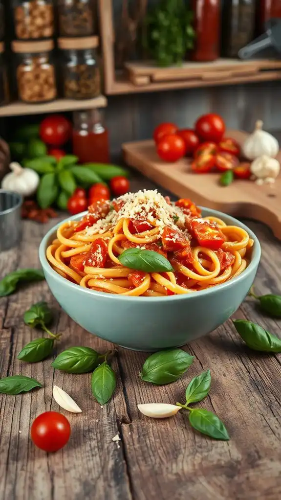 creamy tomato basil dish creamy tomato basil dish