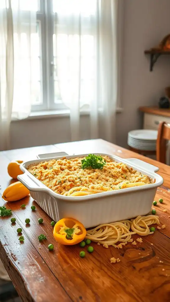 creamy tuna noodle bake creamy tuna noodle bake