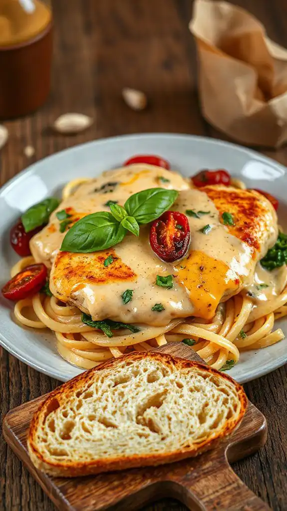creamy tuscan chicken recipe