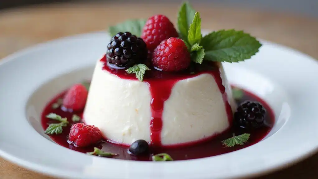 creamy vanilla dessert sauce