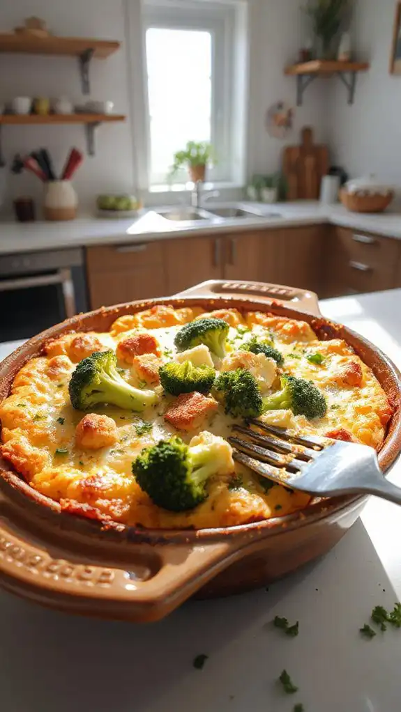 creamy vegetable casserole dish