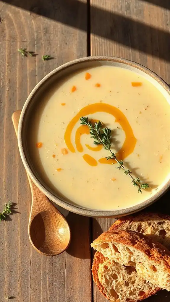 creamy vegetable soup recipe