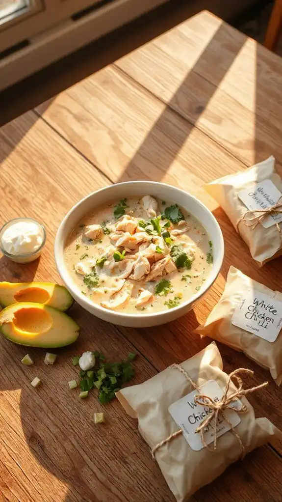 creamy white chicken stew