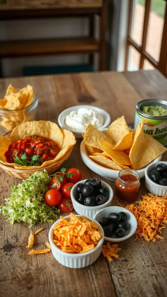 create your own tacos