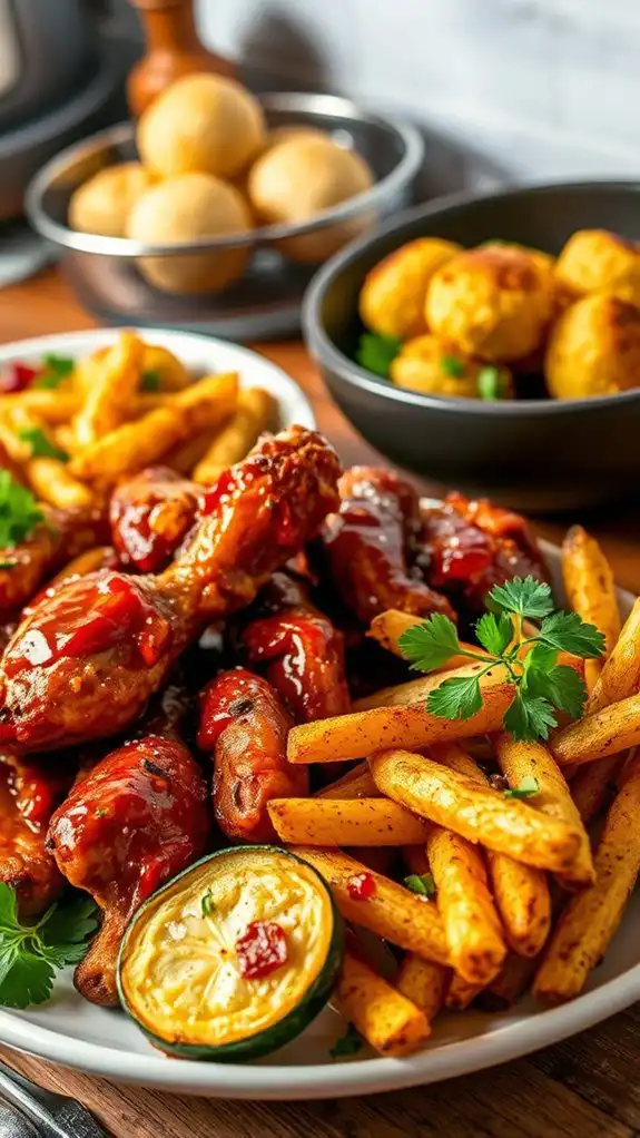 creative air fryer dinners