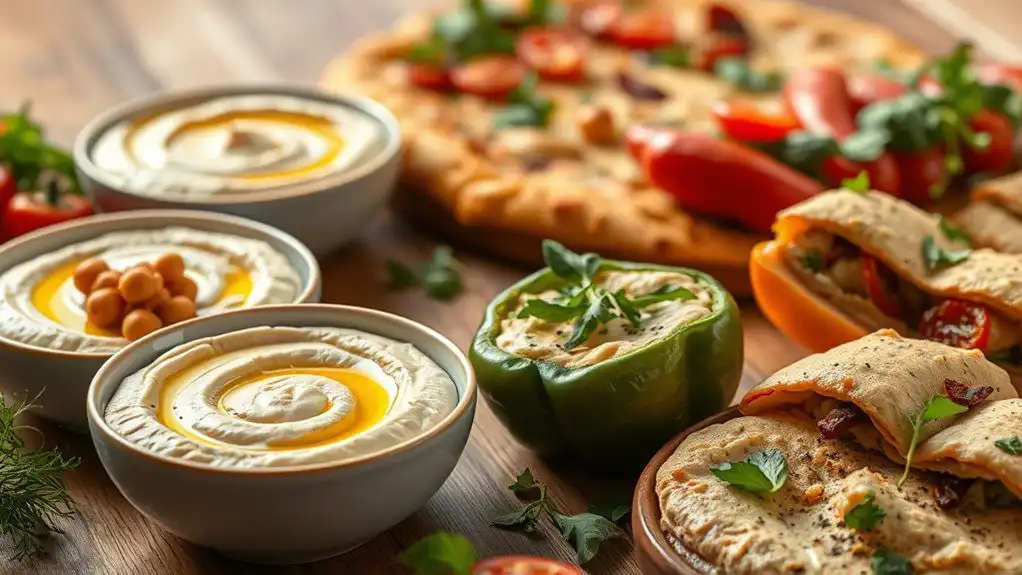creative hummus dinner ideas
