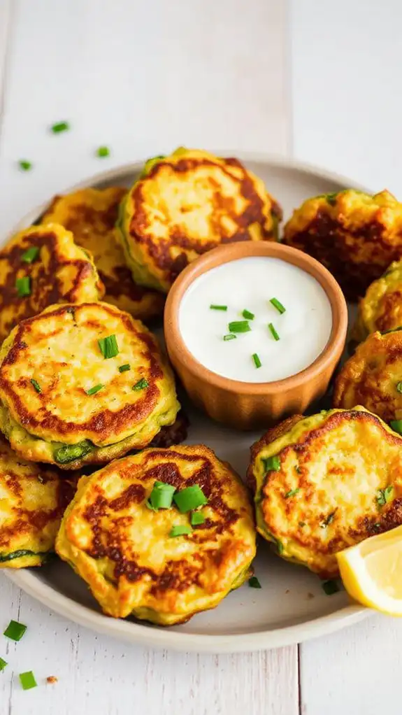 crispy air fryer fritters