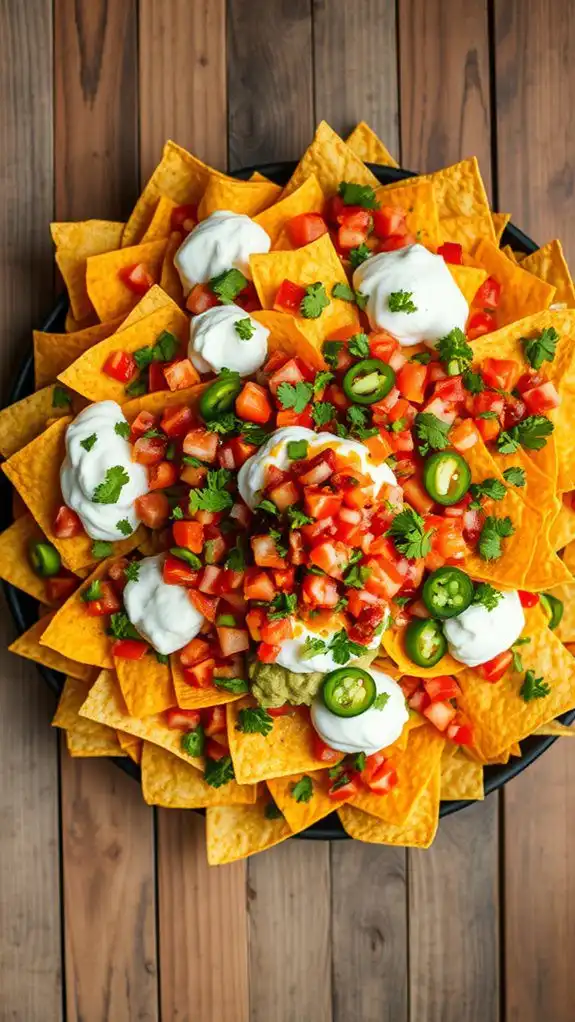 crispy air fryer nachos