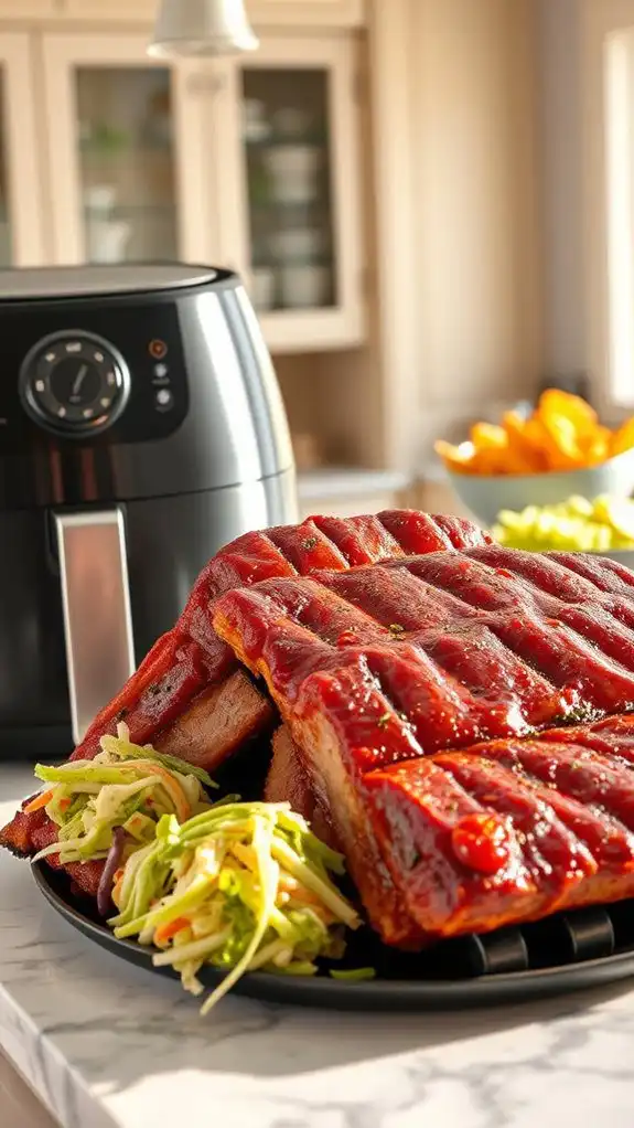 crispy air fryer ribs