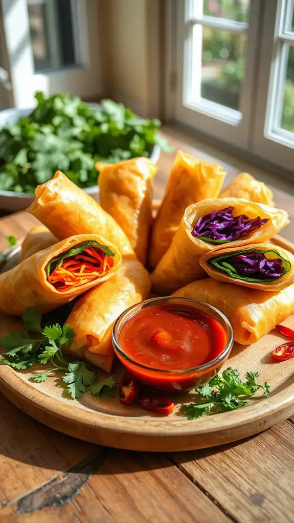 crispy air fryer rolls