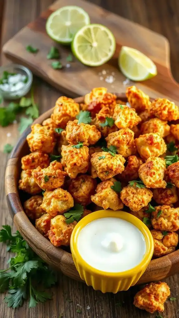 crispy and flavorful chicken