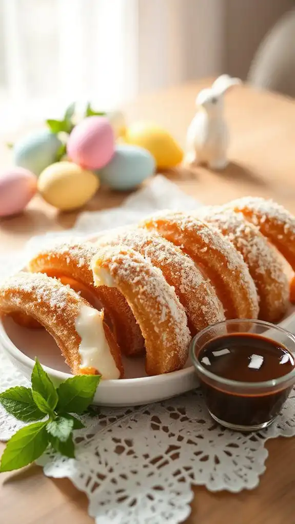 crispy coconut cream delights