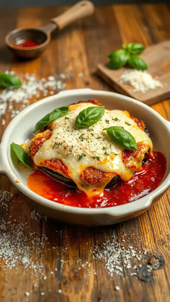 crispy eggplant with parmesan crispy eggplant with parmesan