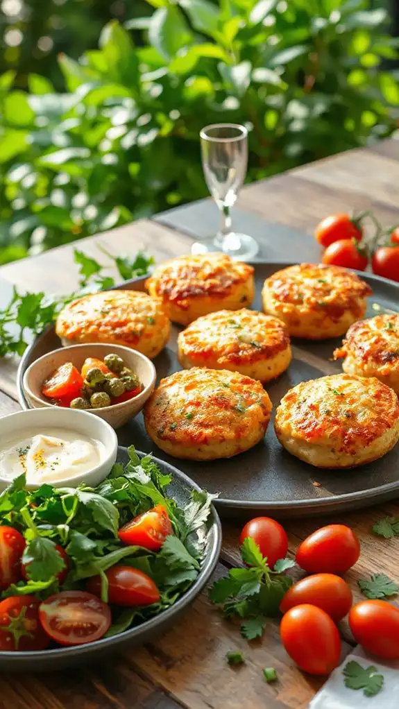 crispy flavorful crab cakes