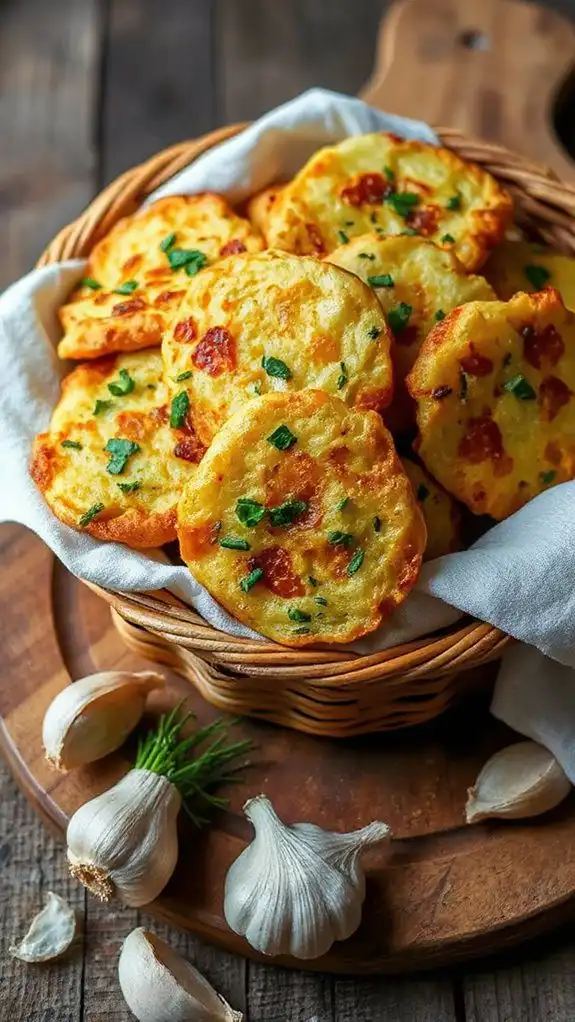 crispy herb infused potato fritters crispy herb infused potato fritters