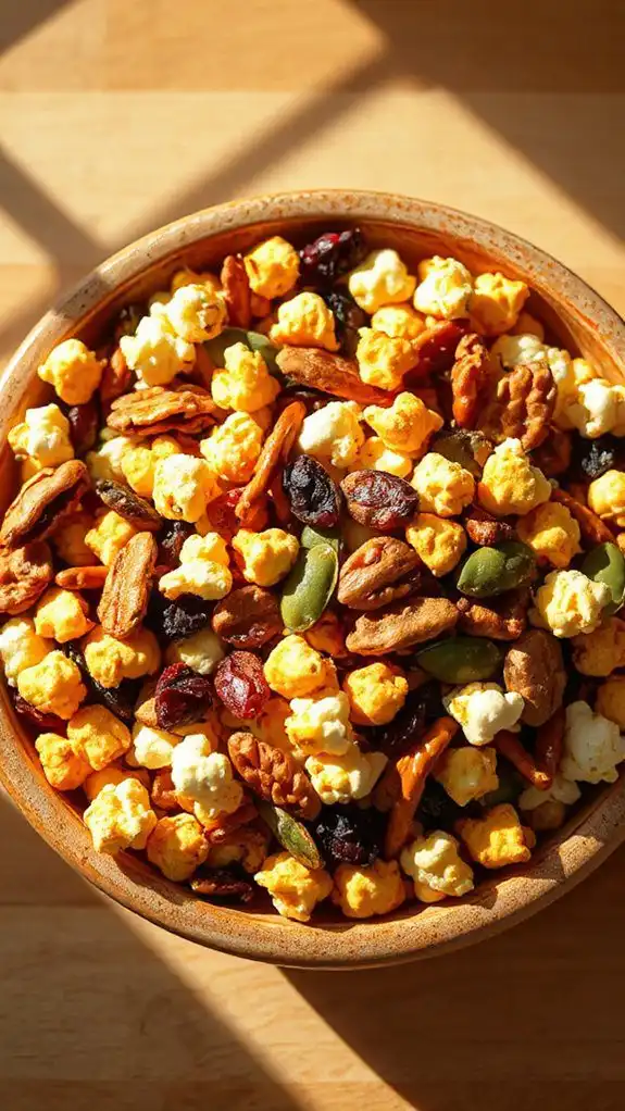 crispy savory snack blend