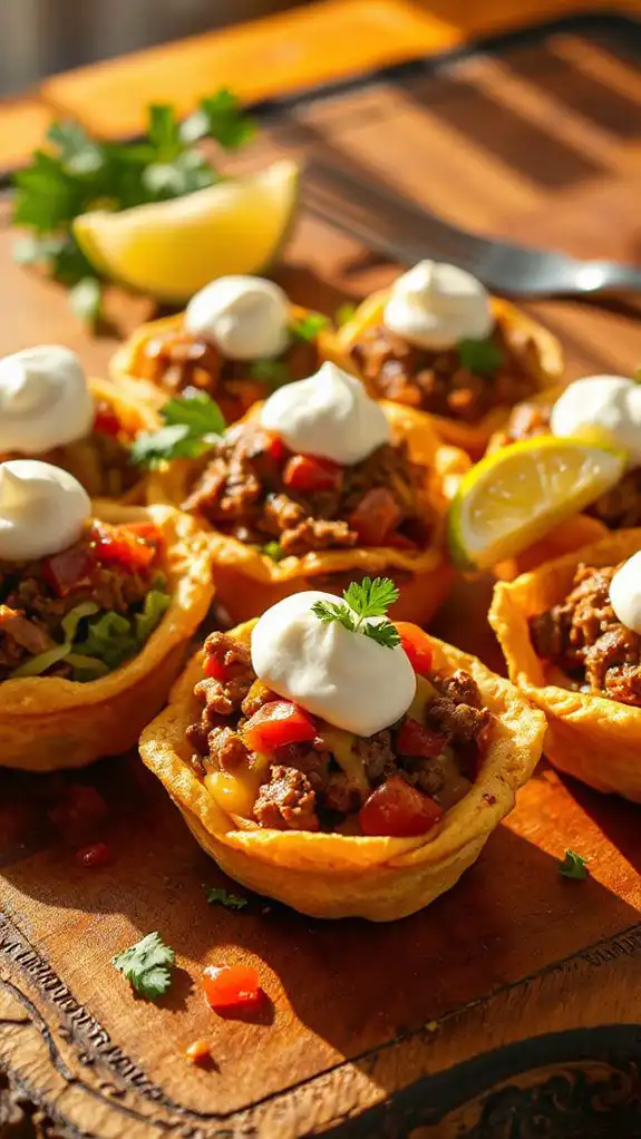 crispy taco cups recipe crispy taco cups recipe
