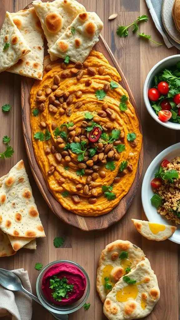 curry made with hummus