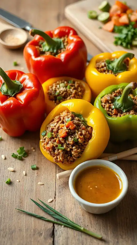 curry stuffed bell peppers recipe curry stuffed bell peppers recipe