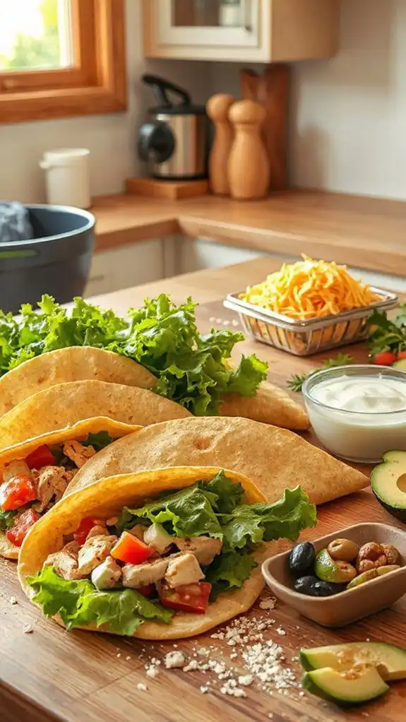 customizable chicken wraps recipe