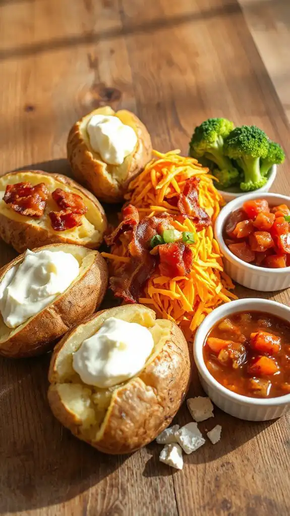 customize your baked potato