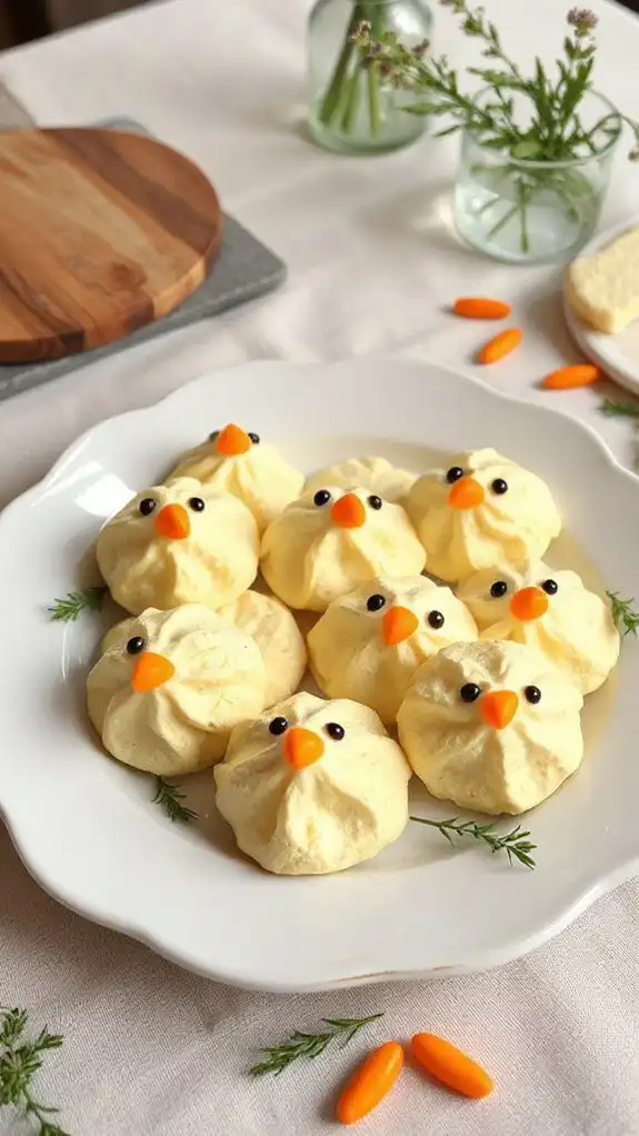 cute baby chick expressions