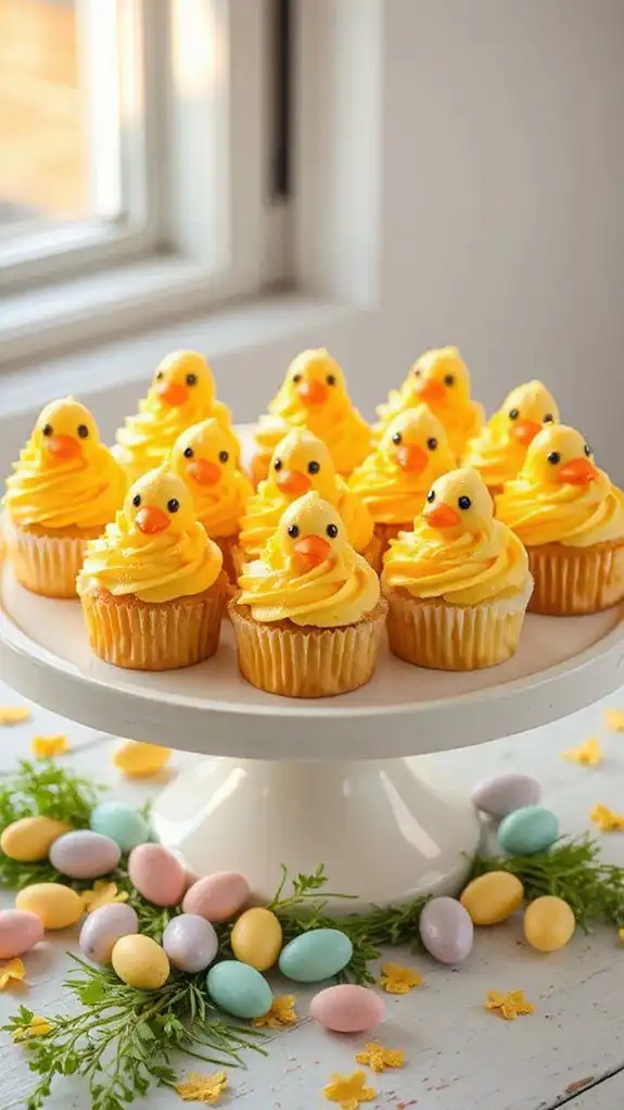 cute baby duck cupcakes cute baby duck cupcakes