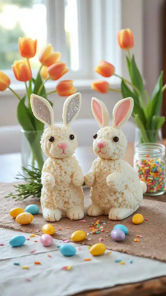 cute rabbit themed snacks