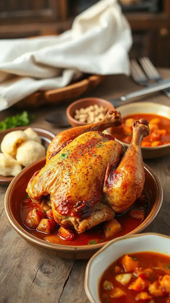 czech style spicy chicken stew