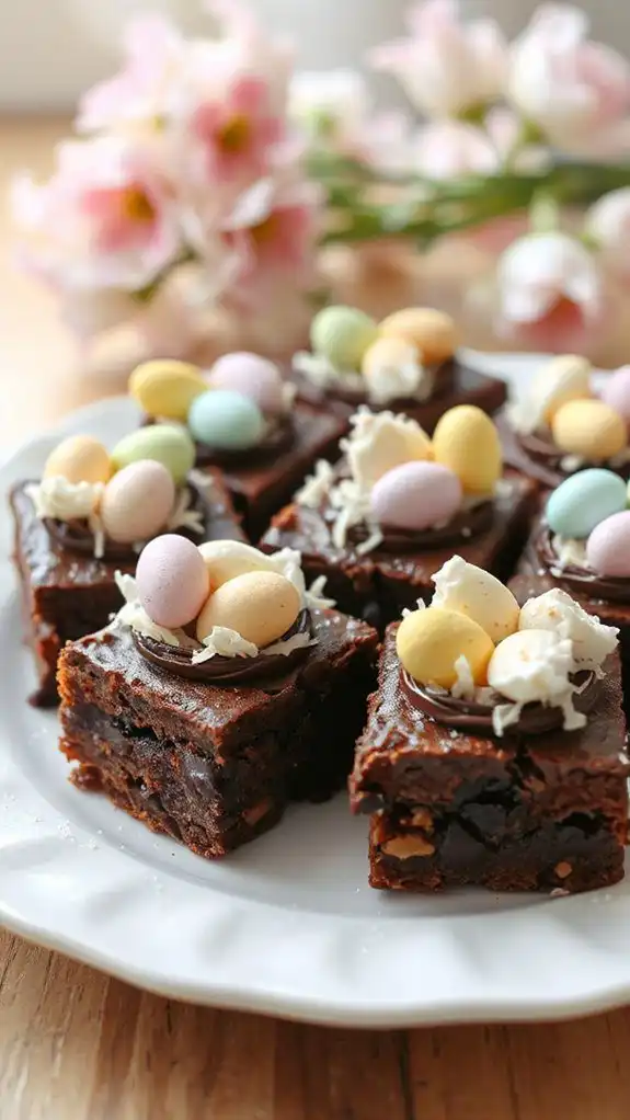 decadent chocolate chip brownies