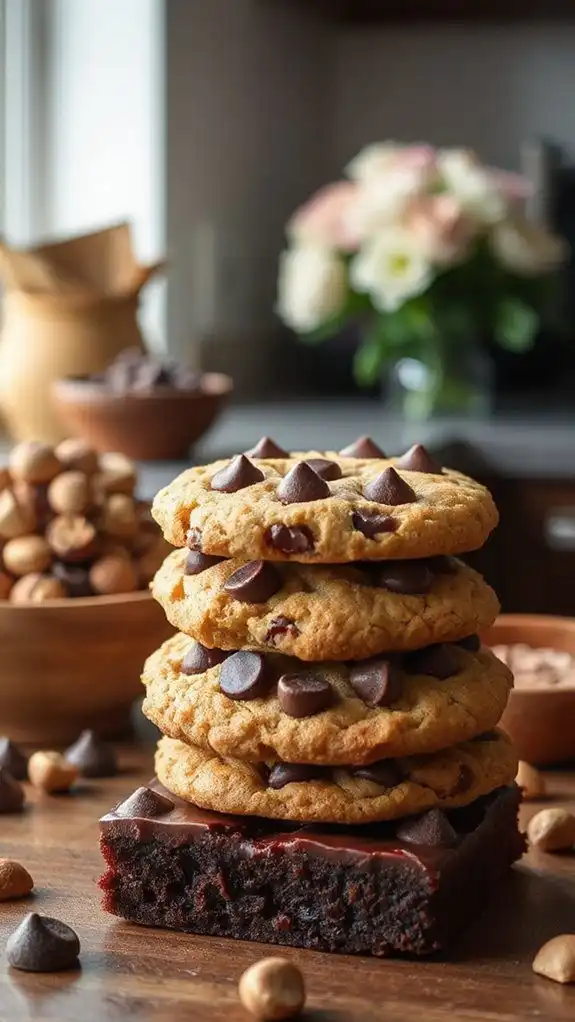 decadent chocolate hazelnut treats