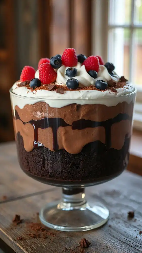 decadent chocolate layered dessert decadent chocolate layered dessert