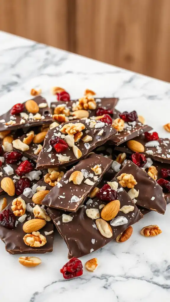 decadent dark chocolate treat