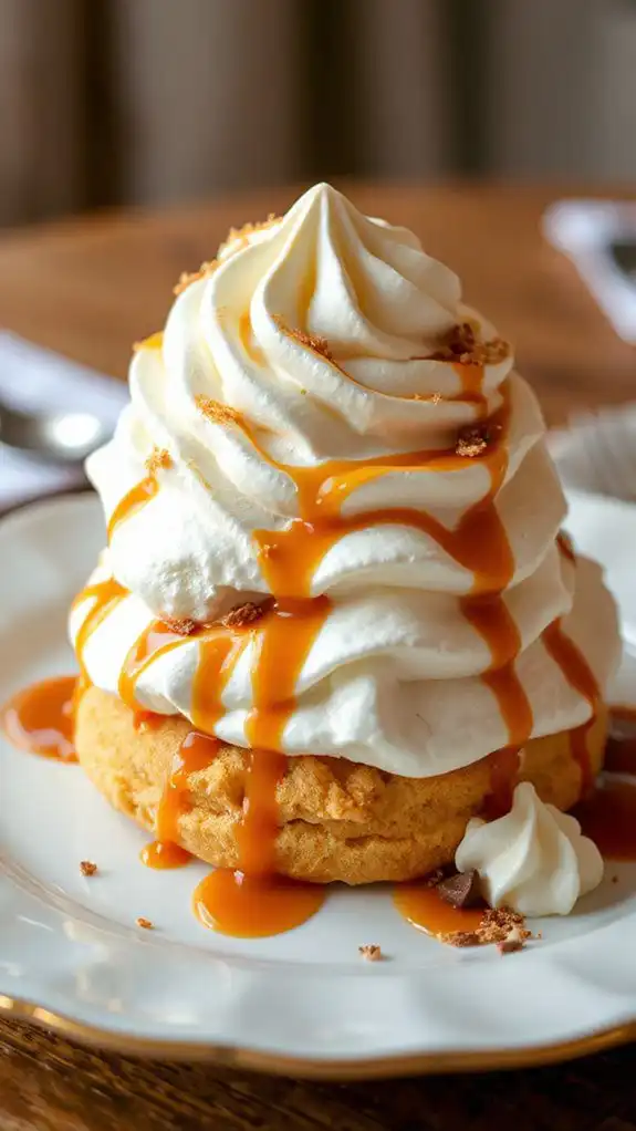 decadent dessert with layers