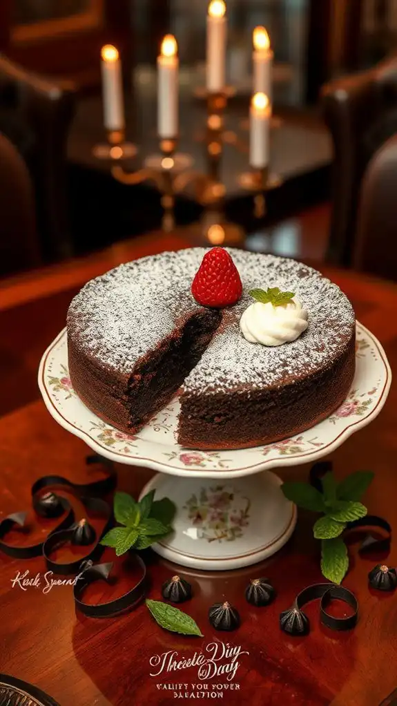 decadent molten chocolate dessert decadent molten chocolate dessert