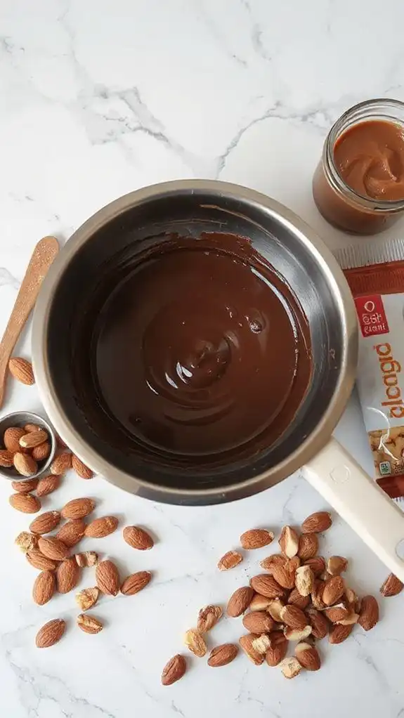 decadent nutty chocolate treats